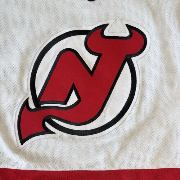 Vintage New Jersey Devils CCM Jersey White Adult Small 1990's NHL Hockey USA - Picture 2 of 16
